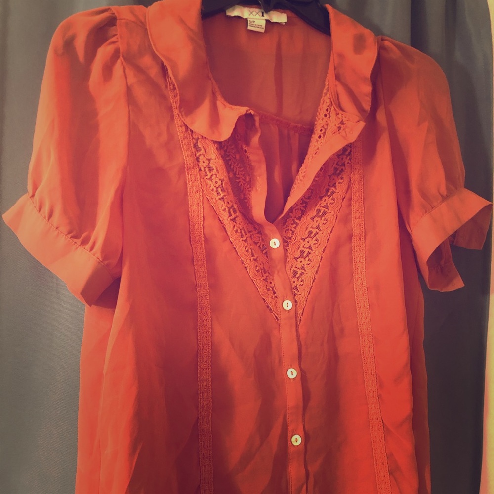 Forever 21 Sheer Top